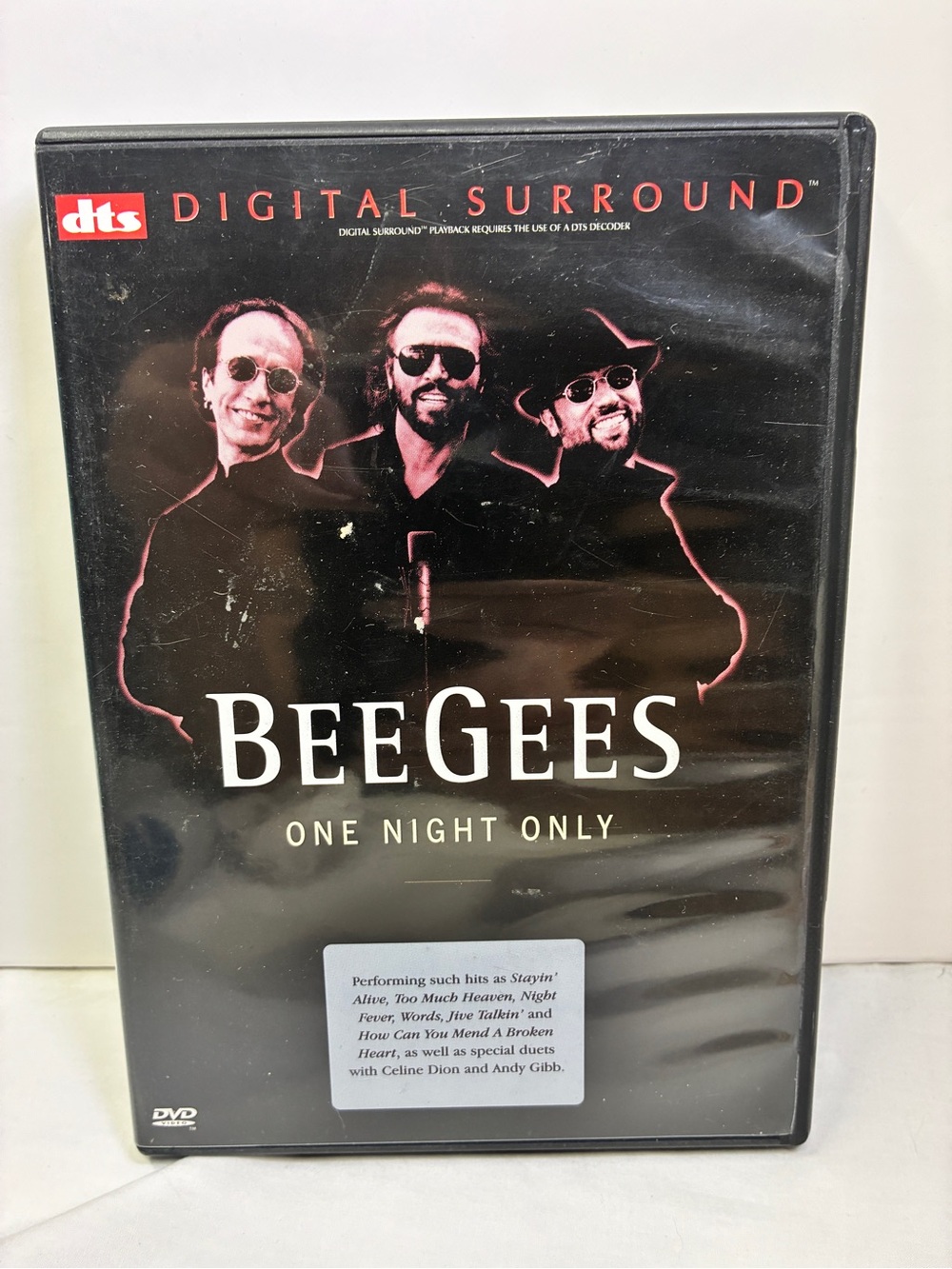 Vintage BeeGees DVD - One Night Only Concert